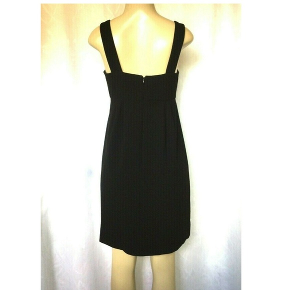 Shoshanna Beaded Cocktail Dress Black Mini 4 S - Picture 3 of 6